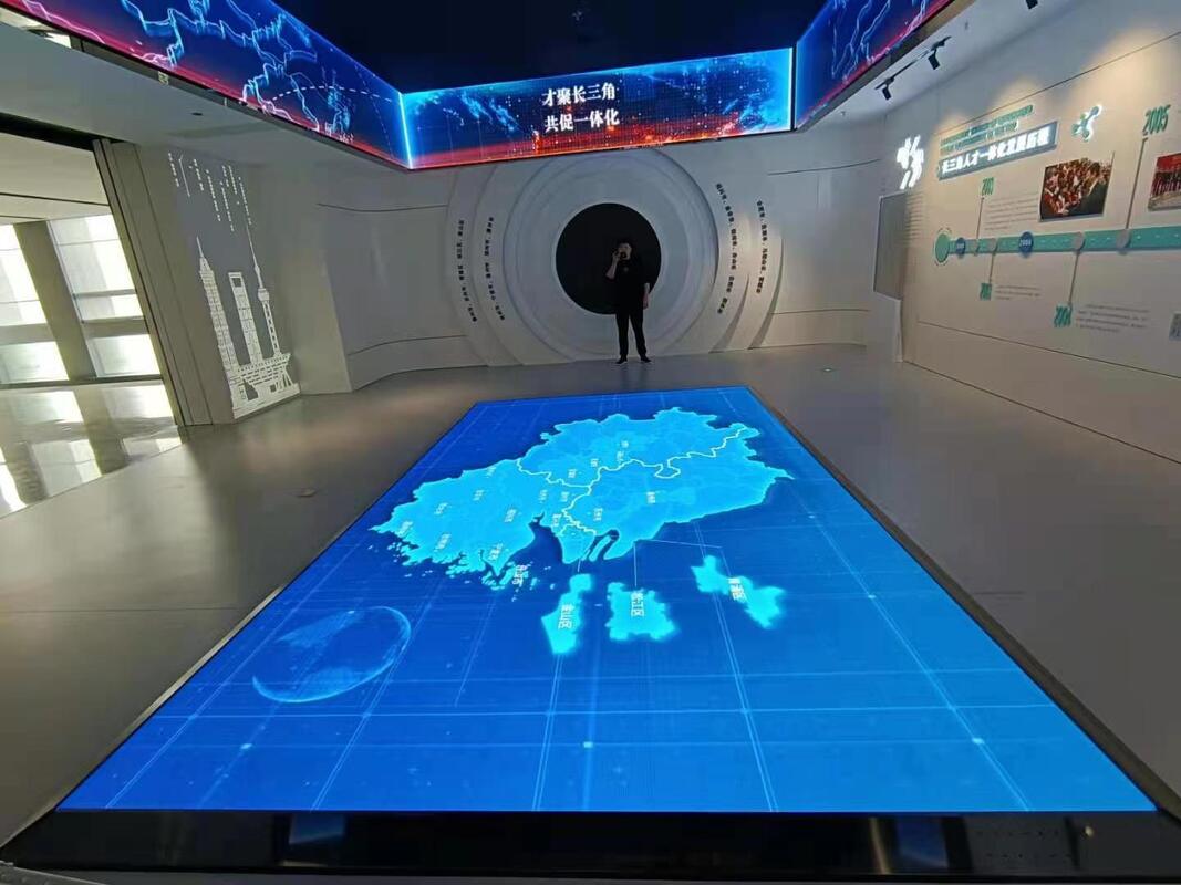 Giant Interactive LED Floor Screen Waterproof Advertising Screen Outdoor Floor Stage Display