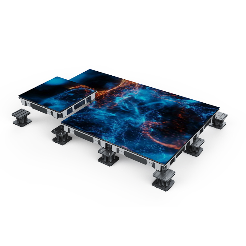 DJ Dance Hall Immersive Interactive LED Floor Tile Screen Human Body Sensing Ground Display Screen