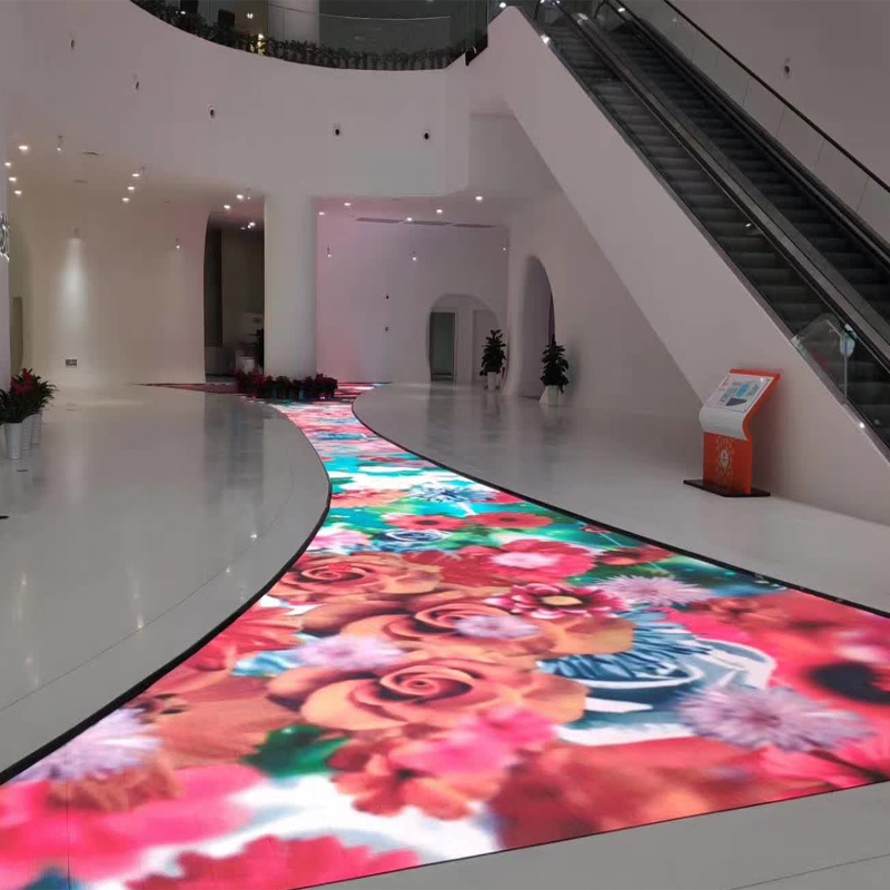 Interactive Floor Stand LED Screen Floor Standing LED Stage Dance