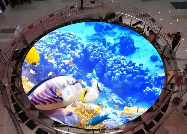 Floor LED Video Wall  Interactive Floor Dancing Screen Ground Round LED Floor Dance Screens LED Display Screen for Sale