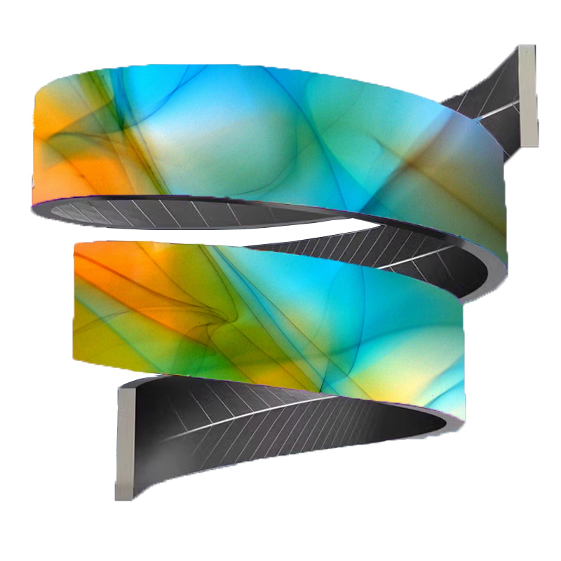 Hot Sale P4 Flexible LED Screen Customized Screen Advertising Display Video Player Flexible Curved LED Display