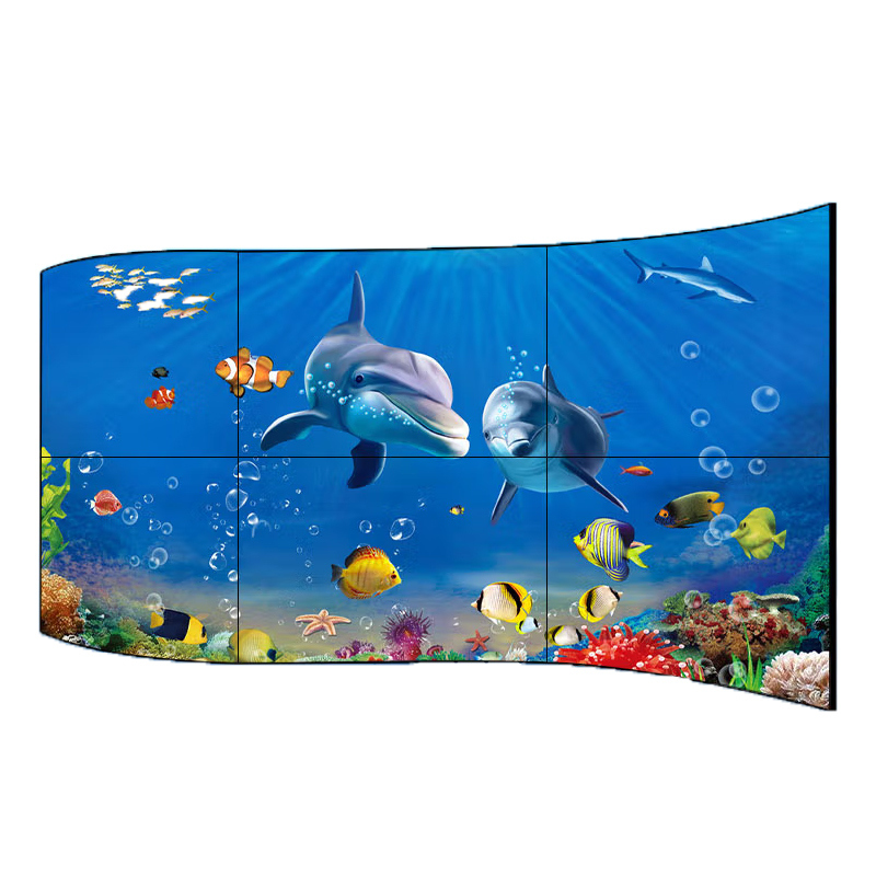 Full Color LED Soft Screen Indoor High Definition Large Screen Creative Display Curved Electronic Advertising Screen