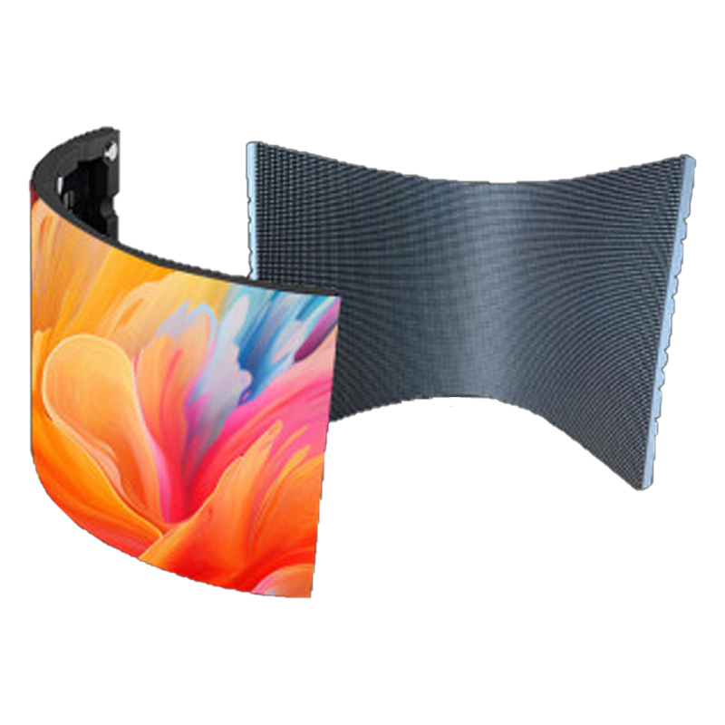 Creative Custom LED Pantallas Soft LED Display Curved LED Flexible Large Screen Indoor Outdoor Display Screen