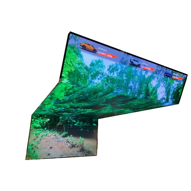 Creative Custom LED Pantallas Soft LED Display Curved LED Flexible Large Screen Indoor Outdoor Display Screen