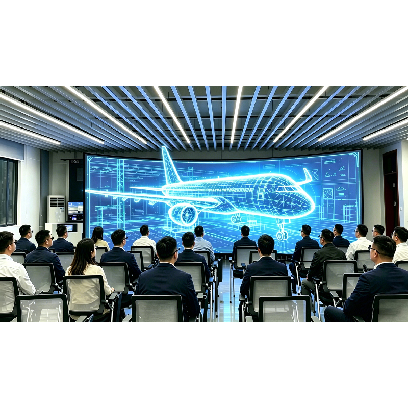 Passive 3D Display Optical 3D Screen Technology Exhibition Hall Cinema Movie Screen Anti Blue Light Eye Protection Screen