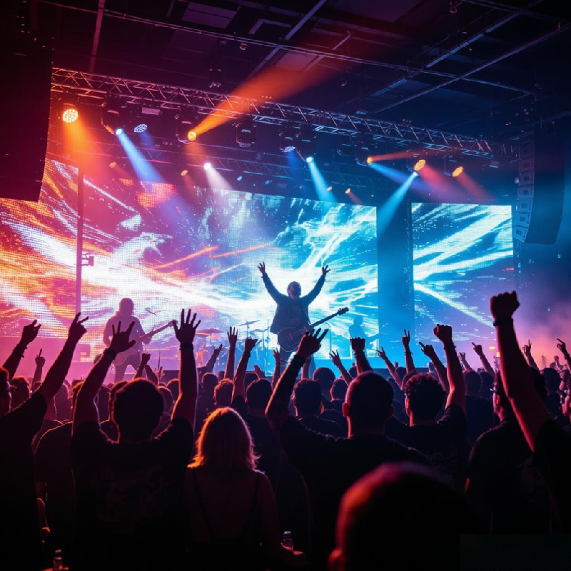 LED indoor P3.91 rental screen is lightweight and easy to install, suitable for weddings, hotels, and event venues