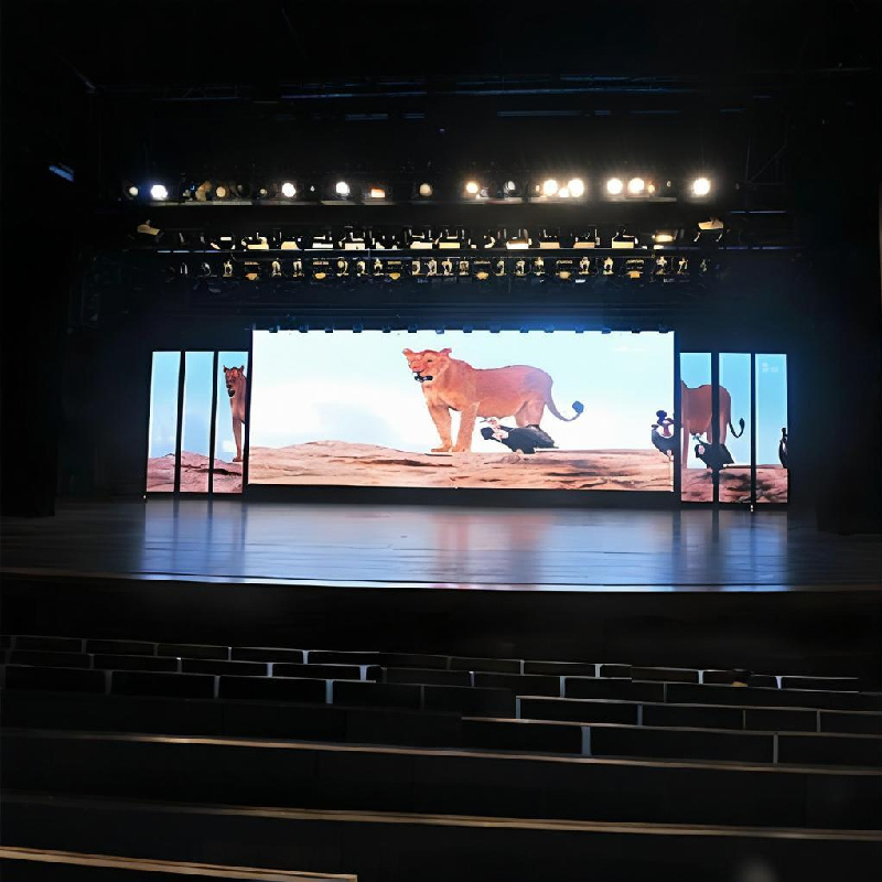 LED indoor P3.91 rental screen is lightweight and easy to install, suitable for weddings, hotels, and event venues
