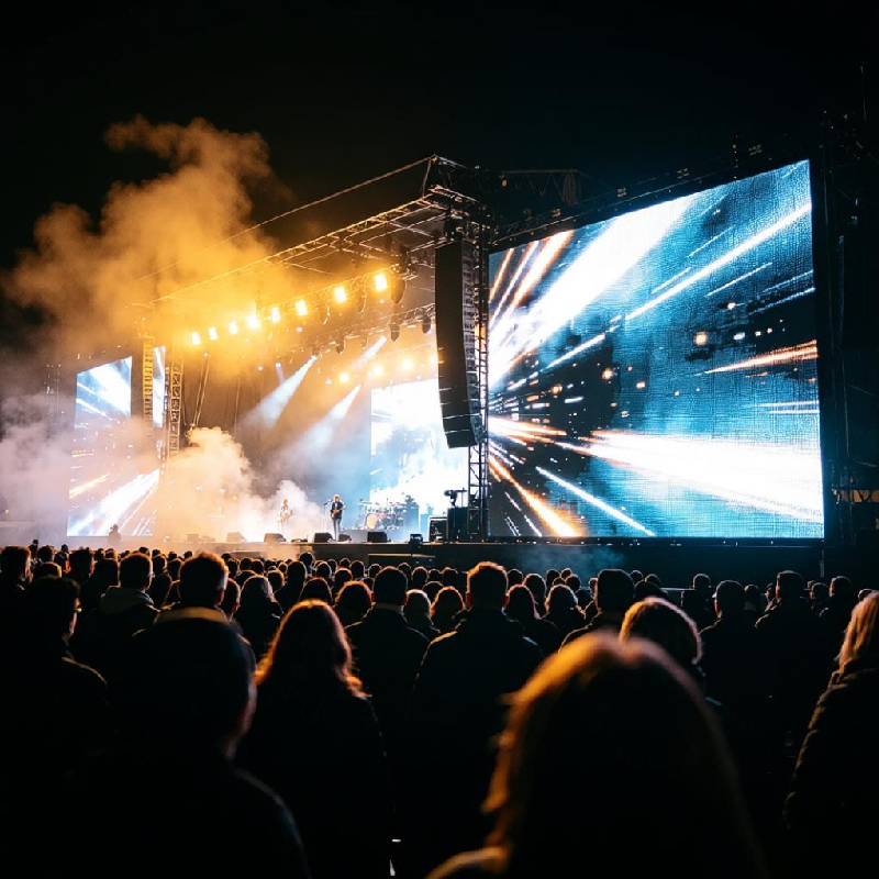 LED indoor P2.9 rental screen is lightweight and easy to install, suitable for weddings, hotels, and event venues