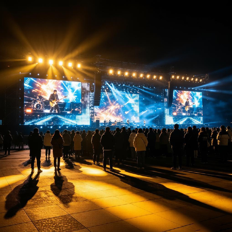 LED indoor P3.91 rental screen is lightweight and easy to install, suitable for weddings, hotels, and event venues