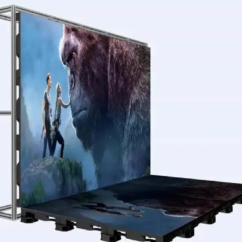 LED tile screen, P2.5 interactive screen, stage and banquet screen, high load-bearing capacity, waterproof and anti slip, high brightness and high-definition display