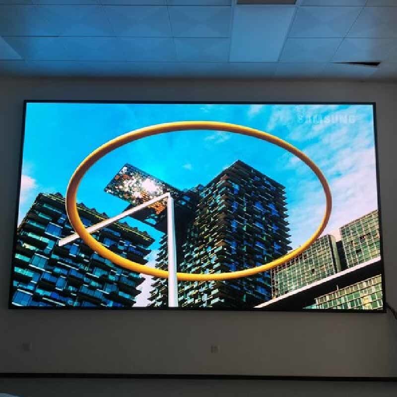 P2.0 Indoor LED display screen, SMD fixed, small pitch high-definition high brightness high refresh display screen, wide color gamut high contrast