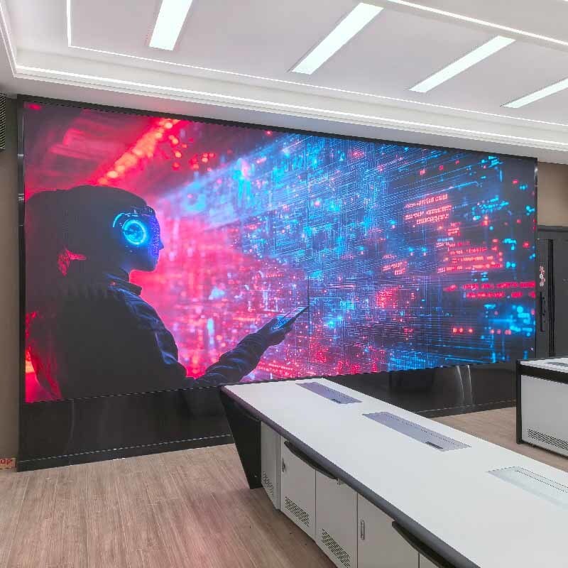 P0.9 Indoor LED display screen, COB fixed, small pitch high-definition high brightness high refresh display screen, wide color gamut high contrast