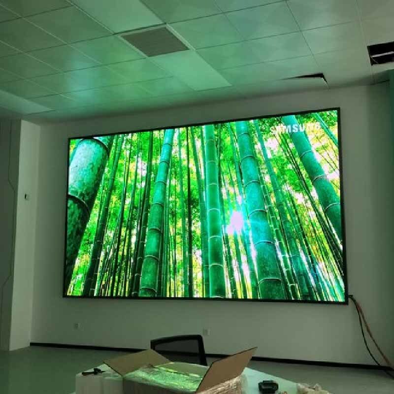 P1.25 Indoor LED display screen, COB fixed, small pitch high-definition high brightness high refresh display screen, wide color gamut high contrast