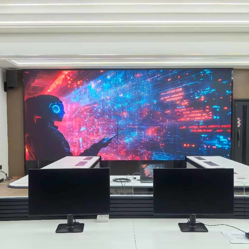 P1.25 Indoor LED display screen, COB fixed, small pitch high-definition high brightness high refresh display screen, wide color gamut high contrast