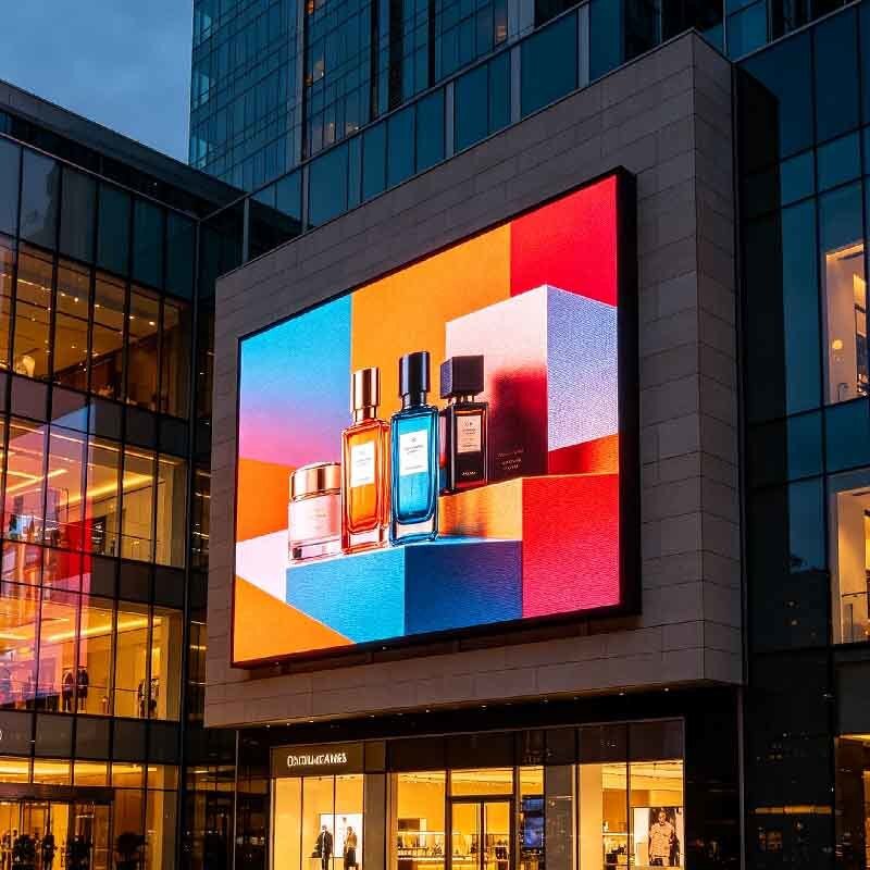 P2.5 Outdoor LED display screen, shopping mall activity screen, outdoor high protection, high brightness, high durability large screen