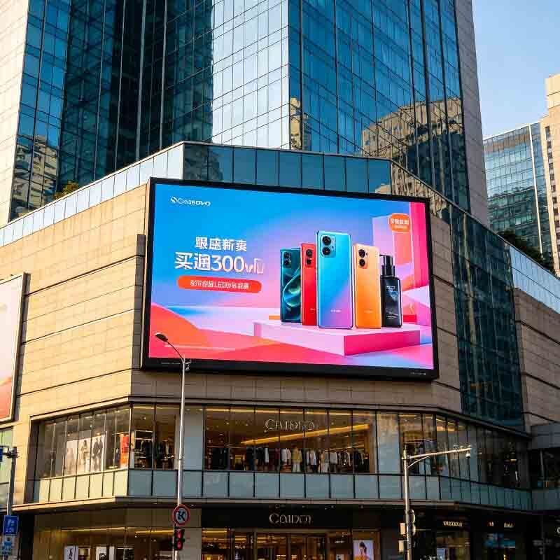 P2.5 Outdoor LED display screen, shopping mall activity screen, outdoor high protection, high brightness, high durability large screen