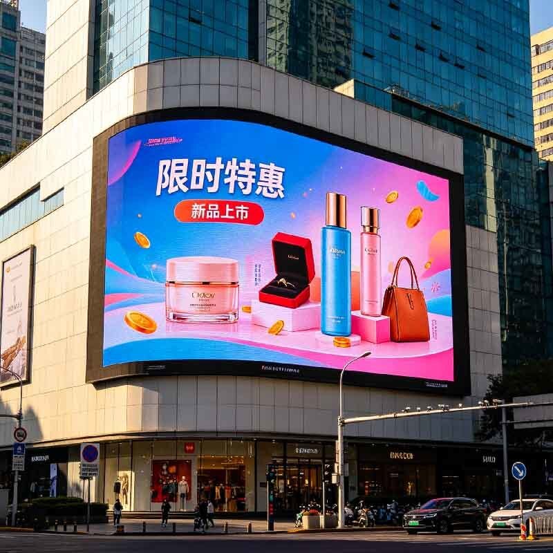 P3 Outdoor LED display screen, shopping mall activity screen, outdoor high protection, high brightness, high durability large screen