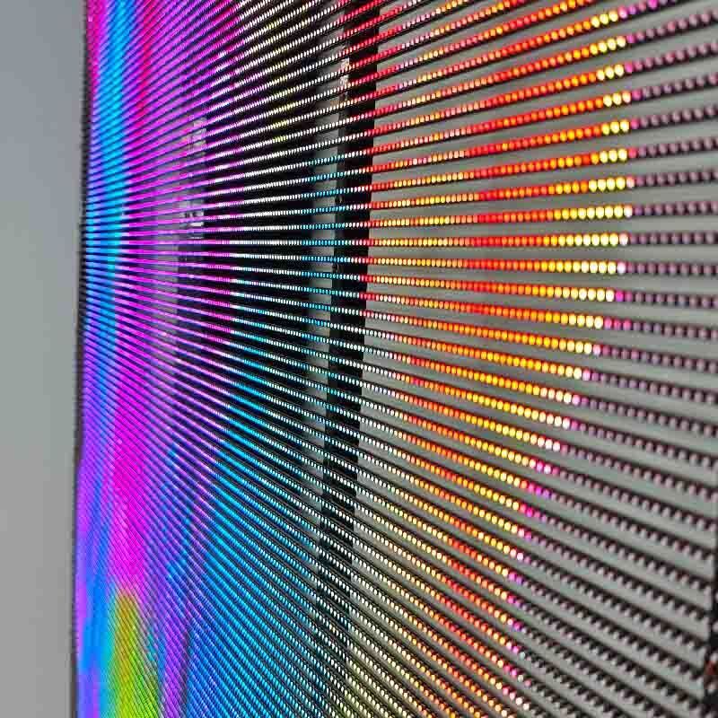 Indoor transparent screen, P2.6-5.2 transparent display screen, window display screen