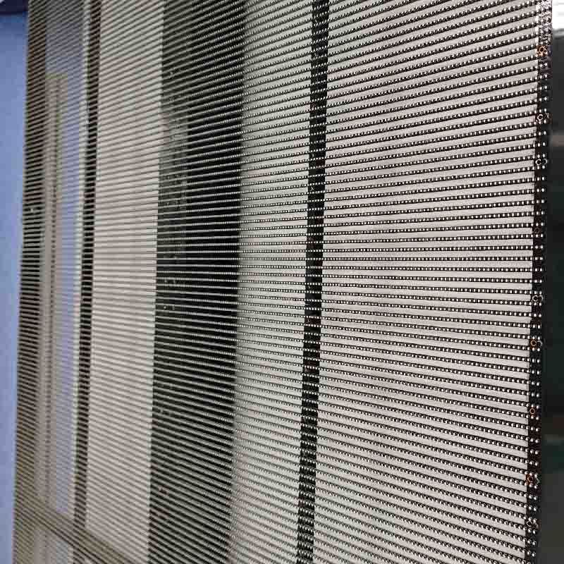 Indoor transparent screen, P2.6-5.2 transparent display screen, window display screen