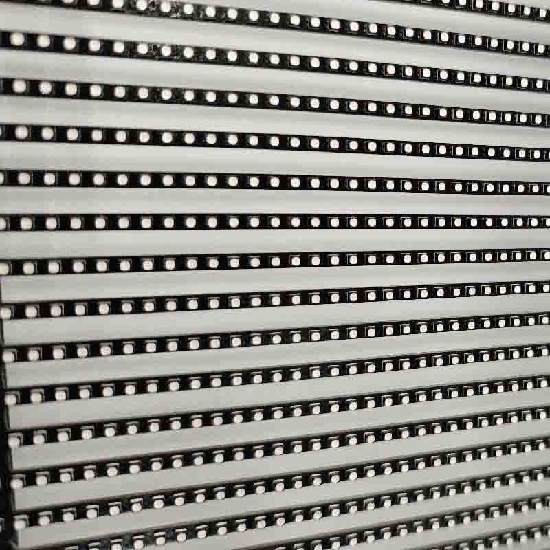 Indoor transparent screen, P3.9-7.8 transparent display screen, window display screen