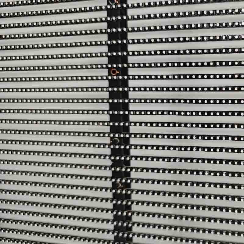 Indoor transparent screen, P3.9-7.8 transparent display screen, window display screen