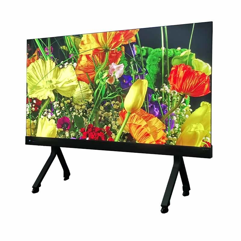 COB packaging all-in-one machine LED display screen 2K high-definition 135 inch giant screen with built-in computer system conference room touch screen