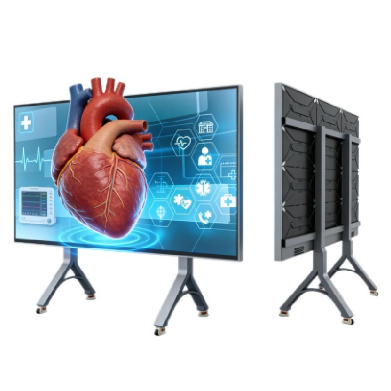 Polarized 3D display 104 inch LED all-in-one machine, stereoscopic imaging, high contrast, high definition, anti blue light