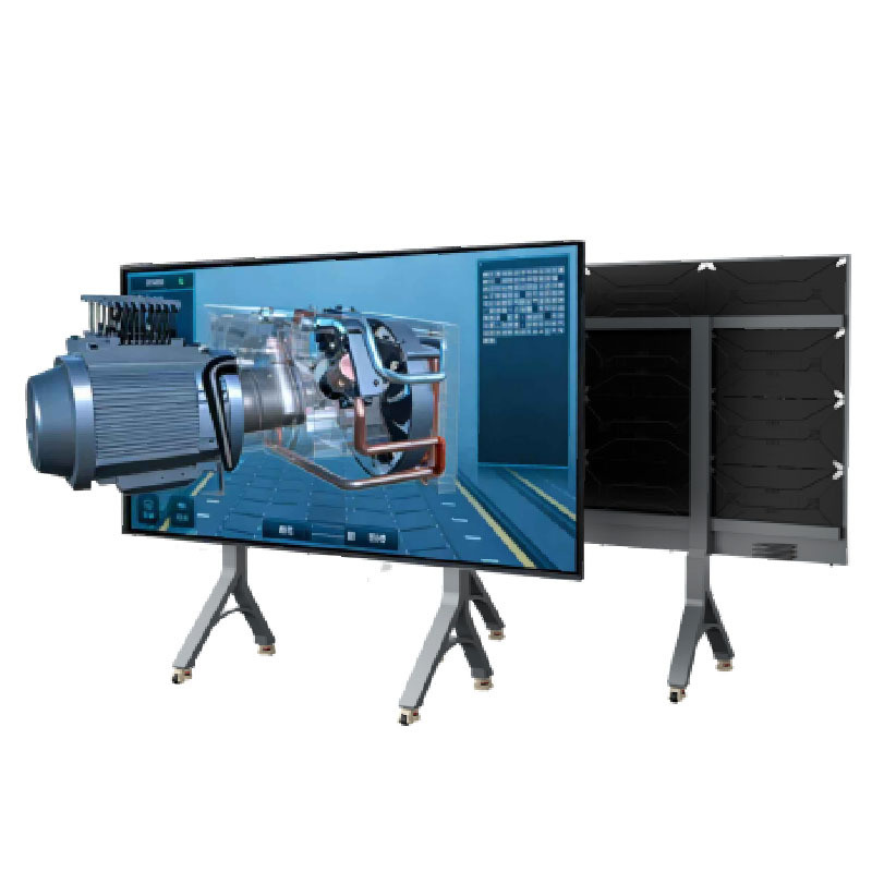 Polarized 3D display 104 inch LED all-in-one machine, stereoscopic imaging, high contrast, high definition, anti blue light