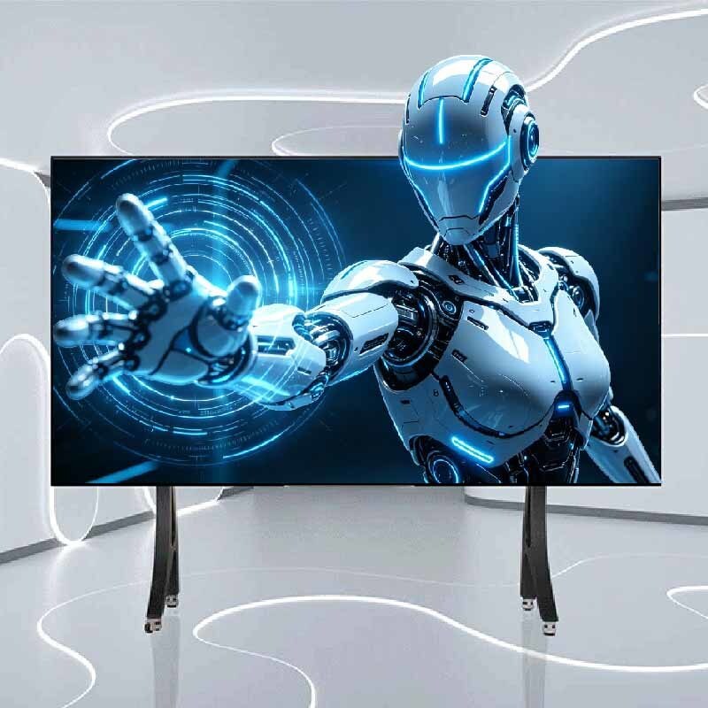Polarized 3D display 156 inch LED all-in-one machine, stereoscopic imaging, high contrast, high definition, anti blue light
