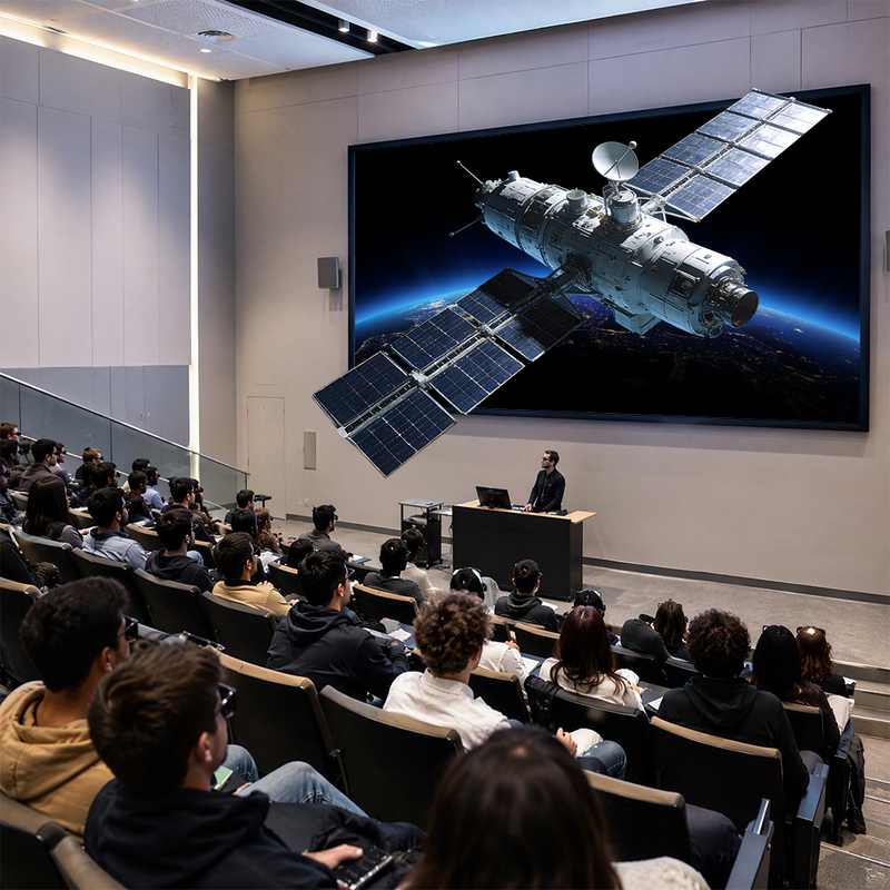 High Brightness Aerospace 3D Display | 2D 3D One-Click Switch For Flight Simulation