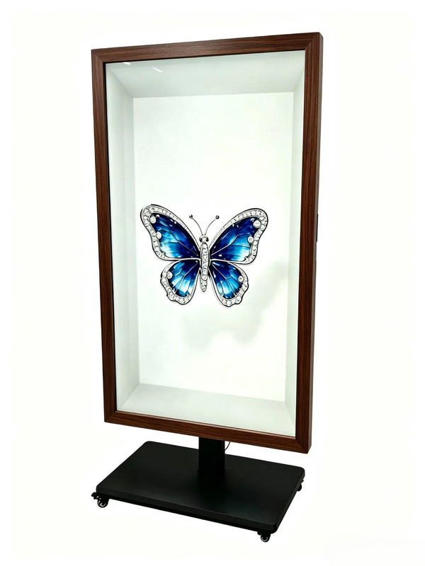 Glasses-free 3D spatial screen, used for displaying products